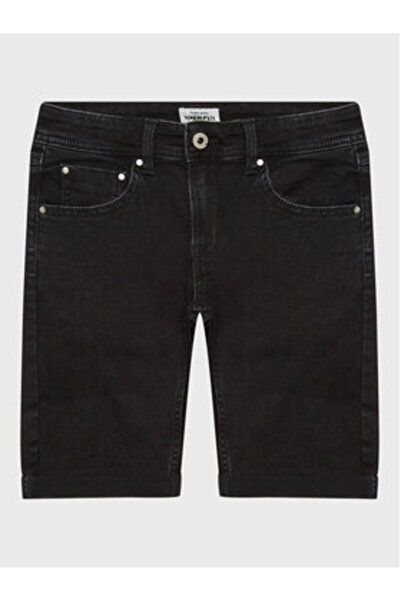 Pepe Jeans Τζιν σορτς για αγόρια PB800692XR0 Μαύρο