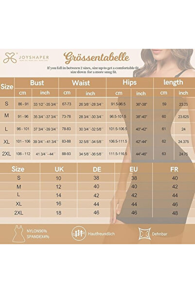 OEM Women's body shaper, Black, M