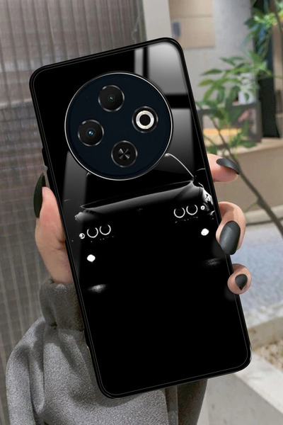 TECNO Spark 30C Uyumlu Araba Tasarımlı Parlak Premium Kılıf