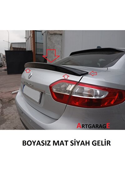 Bodykitartgarage FLUENCE BAGAJ SPOİLERİ(BOYASIZ)FİBERGLASS