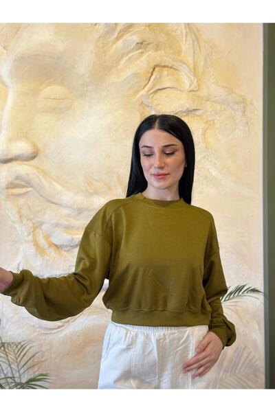 Bliss Dale طاقم الرقبة استرخاء قطع البلوز