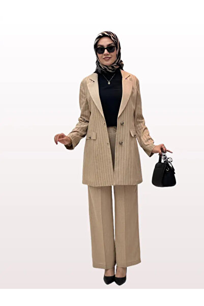 çınar özkan Çizgili Ceketli Takım 2048