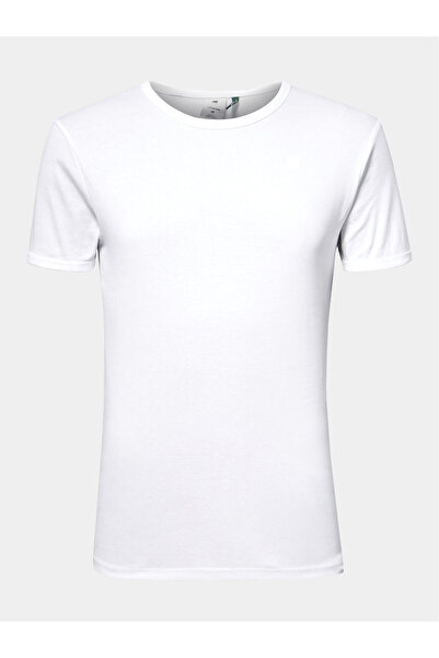 G-STAR RAW G star raw Ανδρικό Σετ 2 T-shirts D07205-124 Λευκό