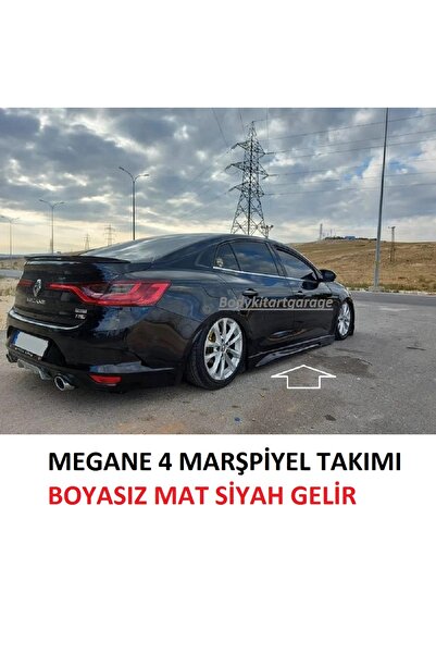 Bodykitartgarage MEGANE 4 MARŞPİYEL TAKIM(BOYASIZ)FİBERGLASS