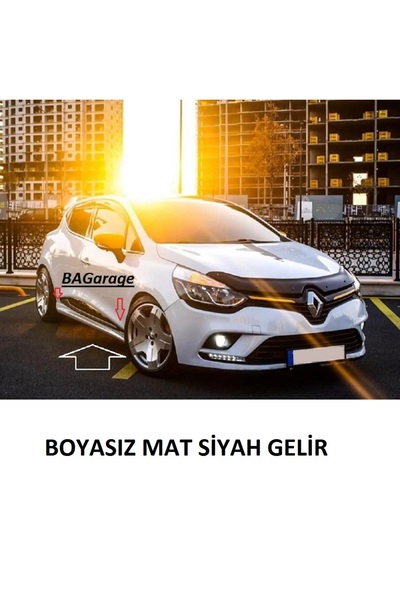 Bodykitartgarage CLİO 4 R MARŞPİYEL TAKIMI(BOYASIZ)FİBERGLASS