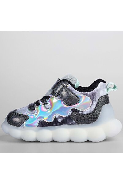 Vicco Sonya Orthopedic Sole Lighted Children's Boots Black