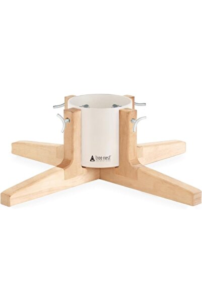 Home4U Tree Stand, White, 41x41x17 cm, Wood