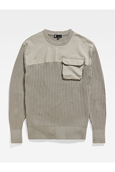 G-STAR RAW Ανδρικό Πουλόβερ G Star Raw D23525 D496 G106 Μπεζ