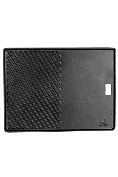 Evotools Plită din fontă cu 2 laturi 600 mm 450 mm