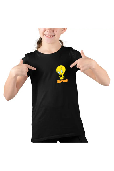 OEM Tricou Copii Fete Tweety Looney Tunes