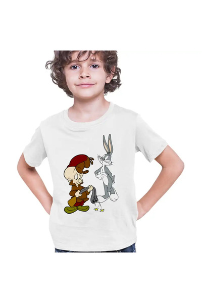 OEM Tricou Copii Baieti Bugs Bunny Elmer Fudd
