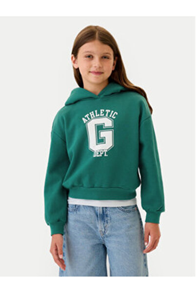 GAP Φούτερ για κορίτσια 546157-00 Πράσινο