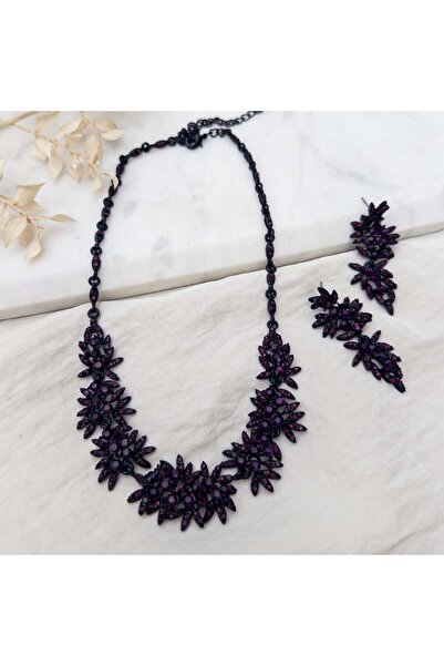 MOONGLOW ACCESSORIES Colier și cercei Noelle