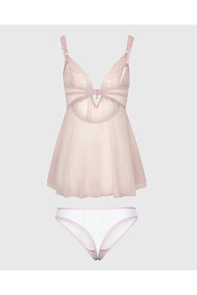 La senza Sexy Sleep Uncupped Babydoll Mesh Lingerie