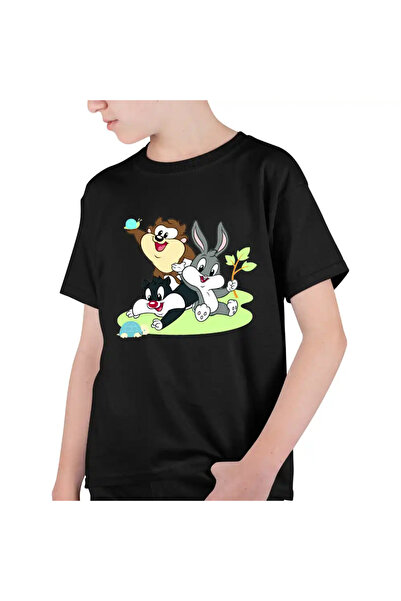 OEM Παιδικό Αγόρι Bugs Bunny Tasmanian Devil Daffy Duck Babies T-Shirt Taz Taz