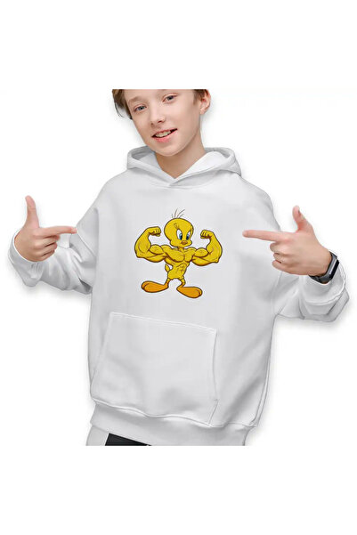 OEM Hanorac Copii Baieti Tweety Culturism Fitness