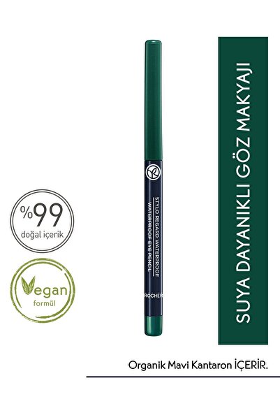 Yves Rocher Uzun Süre Kalıcı Suya Dayanıklı Asansörlü YEŞİL Göz Kalemi 0.35 gr