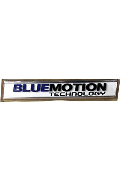 Yan Sanayi " BLUEMOTION " BAGAJ YAZISI PASSAT 2015>2019 GOLF 2013>2016 POLO 2...