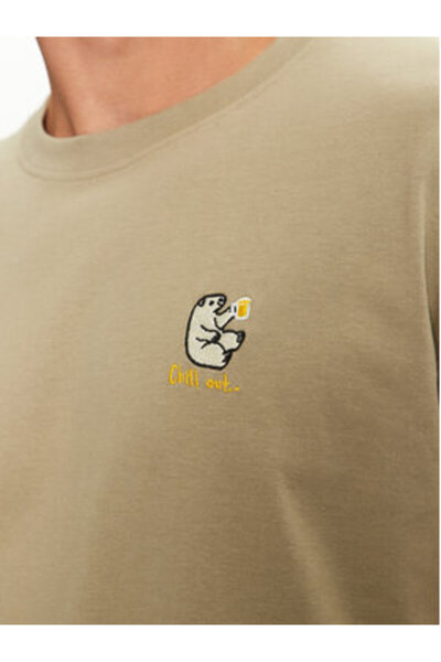 Lindbergh Ανδρικό T-Shirt 30-400235 Πράσινο