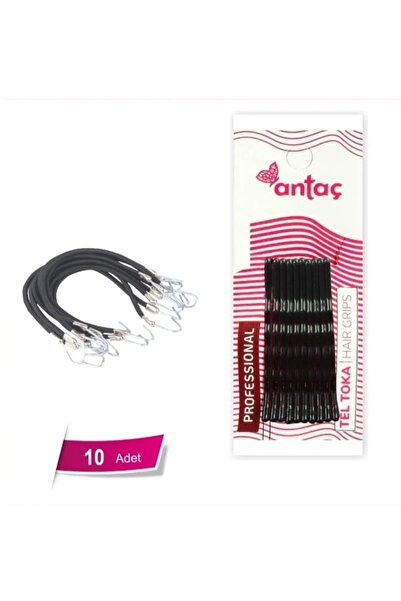 ella'nın çarşısı Συσκευασίες των 10 τεμαχίων με συρμάτινες πόρπες και λαστιχέ...