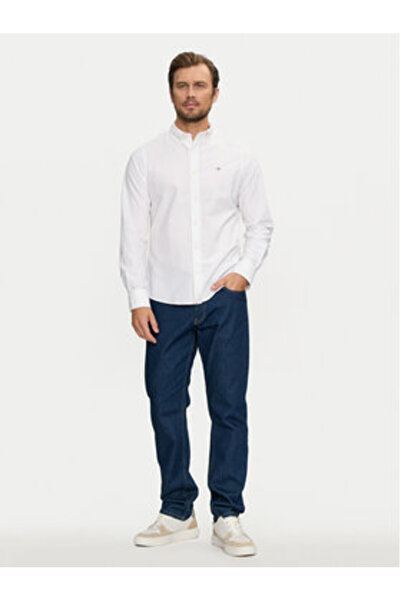 Gant Ανδρικό Πουκάμισο 3000202 Λευκό