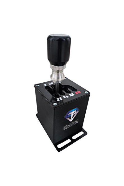 SimTur Yarış Simülasyon Direksiyon Seti USB Vites, H Shifter