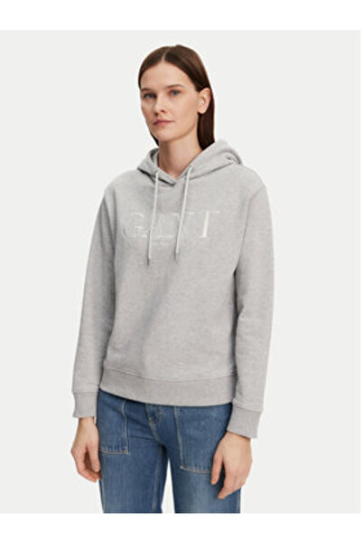 Gant Γυναικείο Φούτερ 4200503 Γκρι