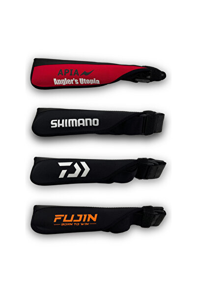 MELA FISH Ayarlanabilir Marka Baskılı 1 Adet Spin Kamış Koruma Kılıfı