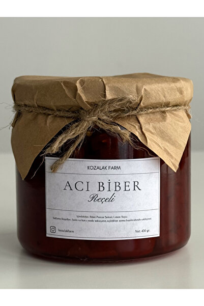 yöresel Acı Biber Reçeli (400 gr.)