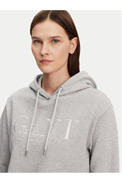Gant Γυναικείο Φούτερ 4200503 Γκρι