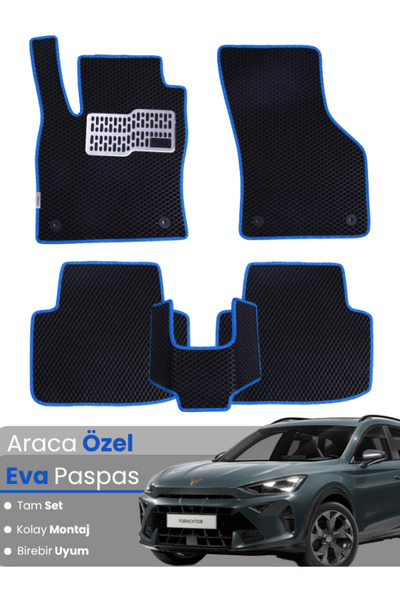 stiloto CUPRA FORMENTOR (2024-2025) Uyumlu EVA Paspas Tam Set–Araca Özel,Su G...