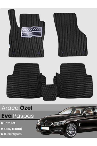 Guerrino Bmw 4 Series F36 Grancoupe (2014-2020) Compatible Eva Floor Mat Full...