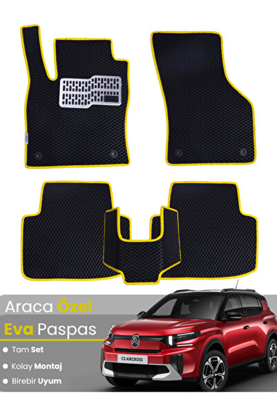 Guerrino مجموعة كاملة من دواسات EVA متوافقة مع سيتروين C3 Aircross (2017-2025...