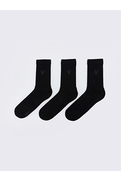 LC Waikiki Quality Parts from Celebi Store |   Embroidered Men's Socks 3-Piece
