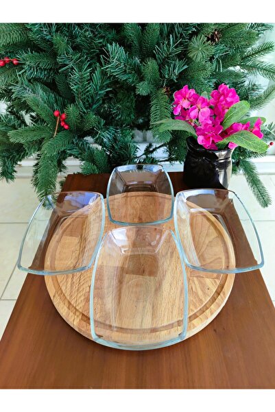 Madame Coco Belanita 4-Piece Serving Plate Set - 12 X 18 cm