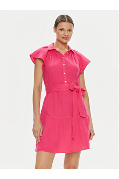 GAP Γυναικείο Φόρεμα-Πουκάμισο 665886-00 Ροζ