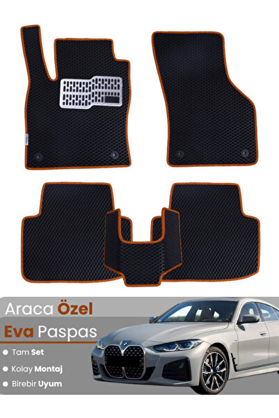 Guerrino Bmw 4 Series G26 Gran Coupe (2020-2025) Compatible Eva Floor Mat Ful...