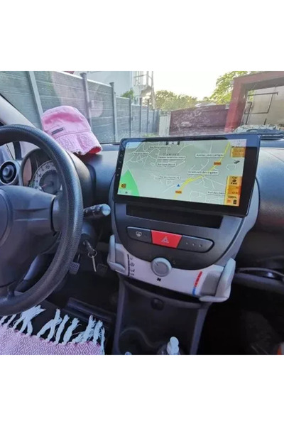 MaxTech Navigatie Peugeot 107, Citroen C1, Toyota Aygo ( 2005 - 2014 ) dedicata, 6 GB Ram 128 GB Rom