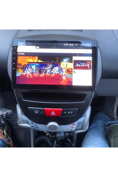 MaxTech Navigatie Peugeot 107, Citroen C1, Toyota Aygo ( 2005 - 2014 ) dedicata, 6 GB Ram 128 GB Rom