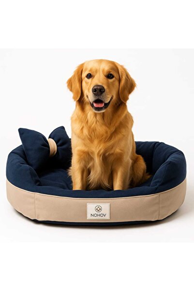 Elips Deluxe Seri Ultra Soft Yıkanabilir İç Mekan Kedi ve Köpek Yatağı