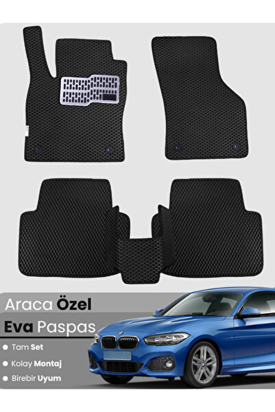 Guerrino BMW 1 SERİSİ F20 (2017) Uyumlu EVA Paspas Tam Set–Araca Özel,Su Geçi...