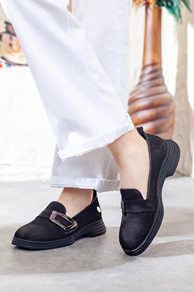 Mammamia 755 Hakiki Deri Günlük Kadın Ayakkabı