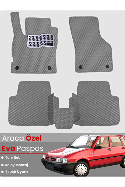 stiloto مجموعة كاملة من سجاد EVA المتوافق مع سيارة فيات أونو (1987-2000) - مخ...