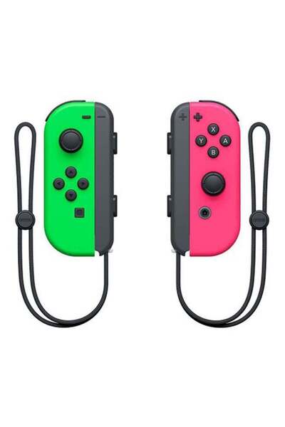 Generic Nintendo Joy Cons Wireless Controller for Nintendo Switch - Neon Pink/Neon Green