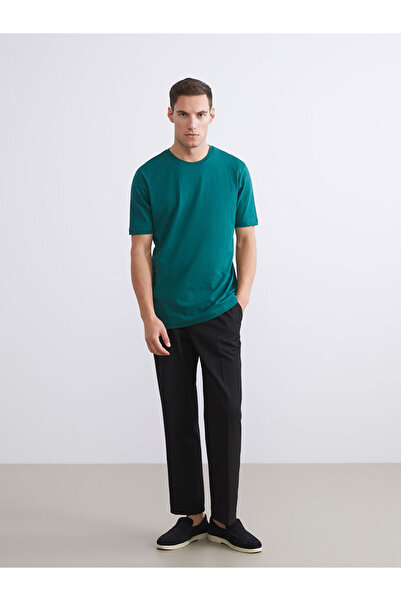 LC Waikiki Timeless Advice | Crew Neck Combed Cotton Men's T-Shirt