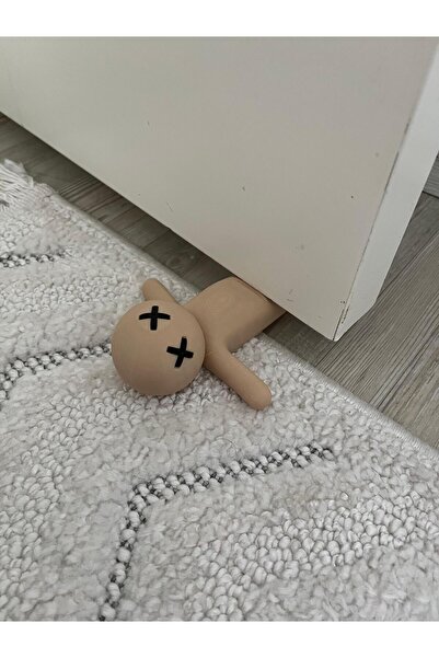 SALES GROUP Kapı Stoperi—krem-komik Figürlü – Eğlenceli Ve Dekoratif Kapı Tutucu