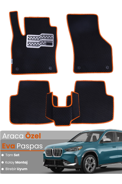 stiloto Bmw X1 G45 (2022-2025) Compatible Eva Floor Mat Full Set–Car Specific...