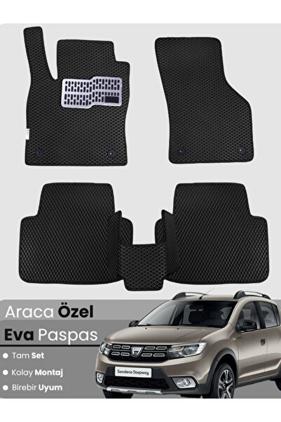 stiloto مجموعة كاملة من دواسات EVA متوافقة مع داسيا سانديرو ستيبواي (2012-202...