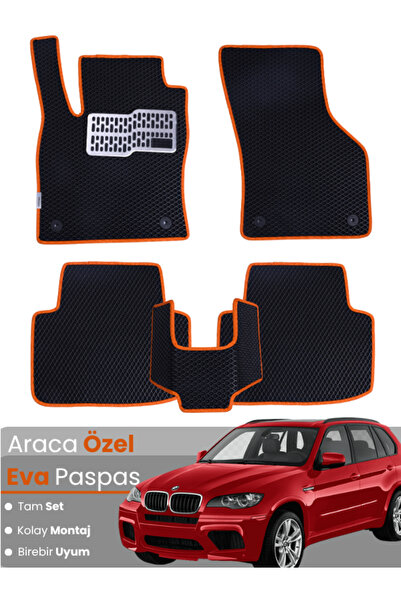 stiloto Bmw X5 E70 (2006-2013) Compatible Eva Floor Mat Full Set – Vehicle-Sp...