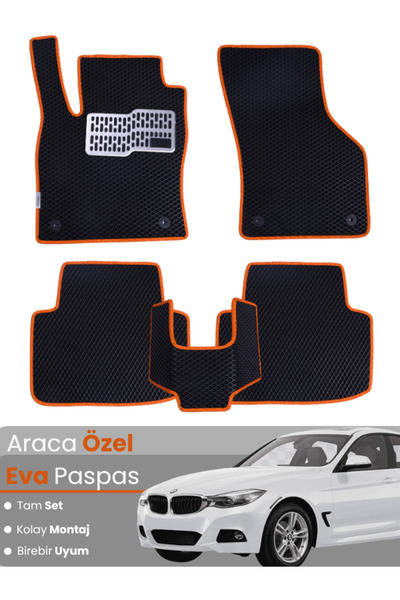 Guerrino Bmw 3 Series F34 Gran Turismo (2012-2019) Compatible Eva Floor Mat F...